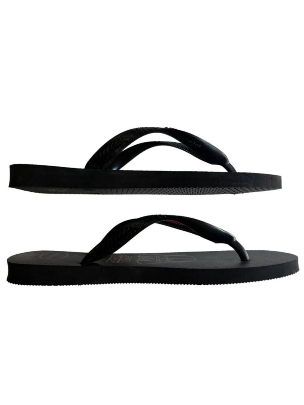 Havaianas Star Wars Flip Flops Black Red 11/12 Womens 9/10 Mens